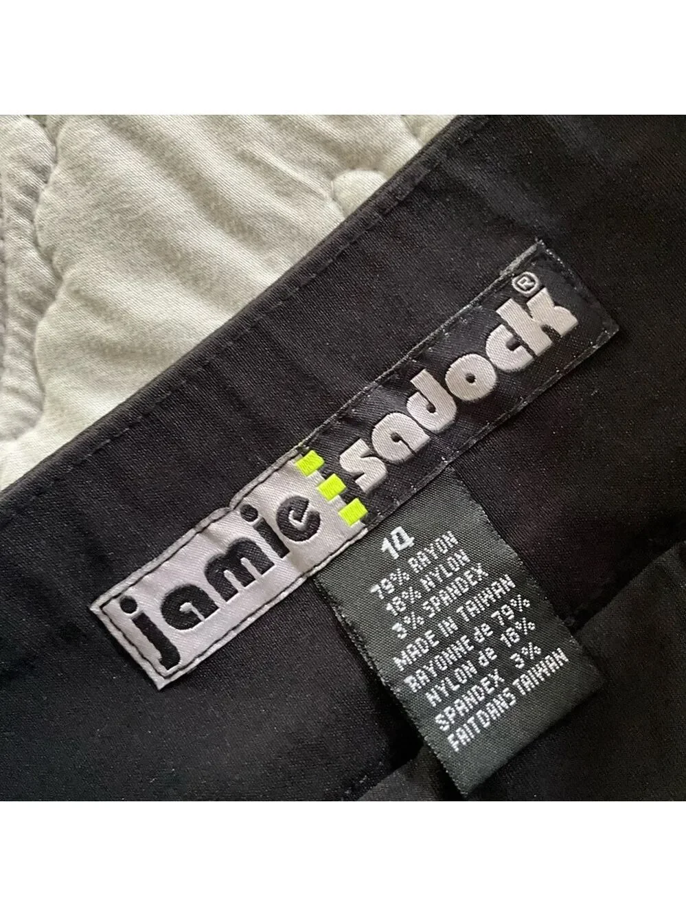 Jamie Sadock Black Tech Skort Size 14
